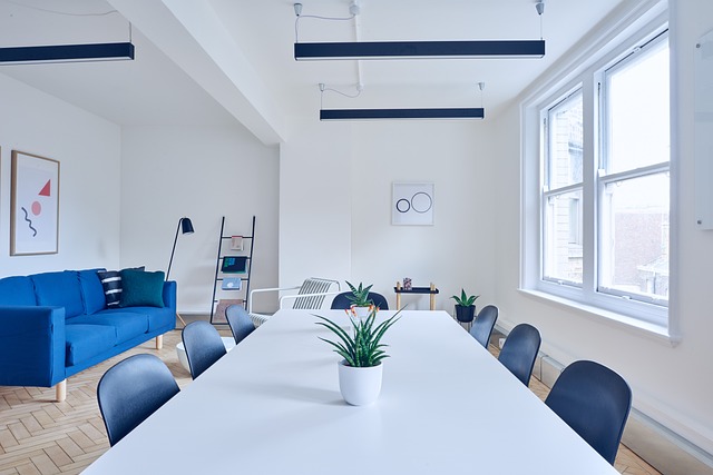 Modern meeting room