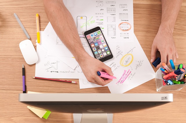 UX prototyping and mobile app design
